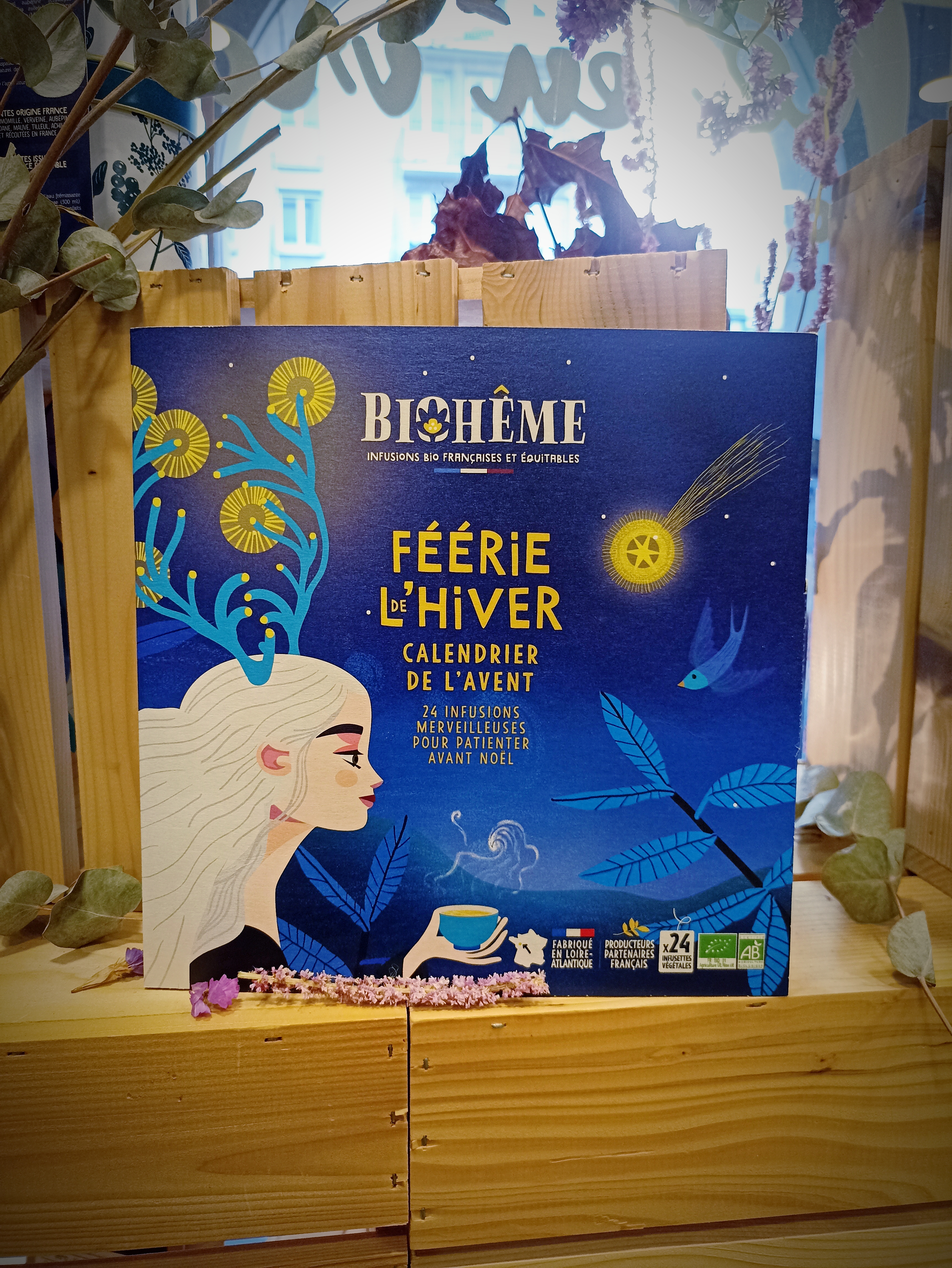 Calendrier de l'avent tisane Strasbourg